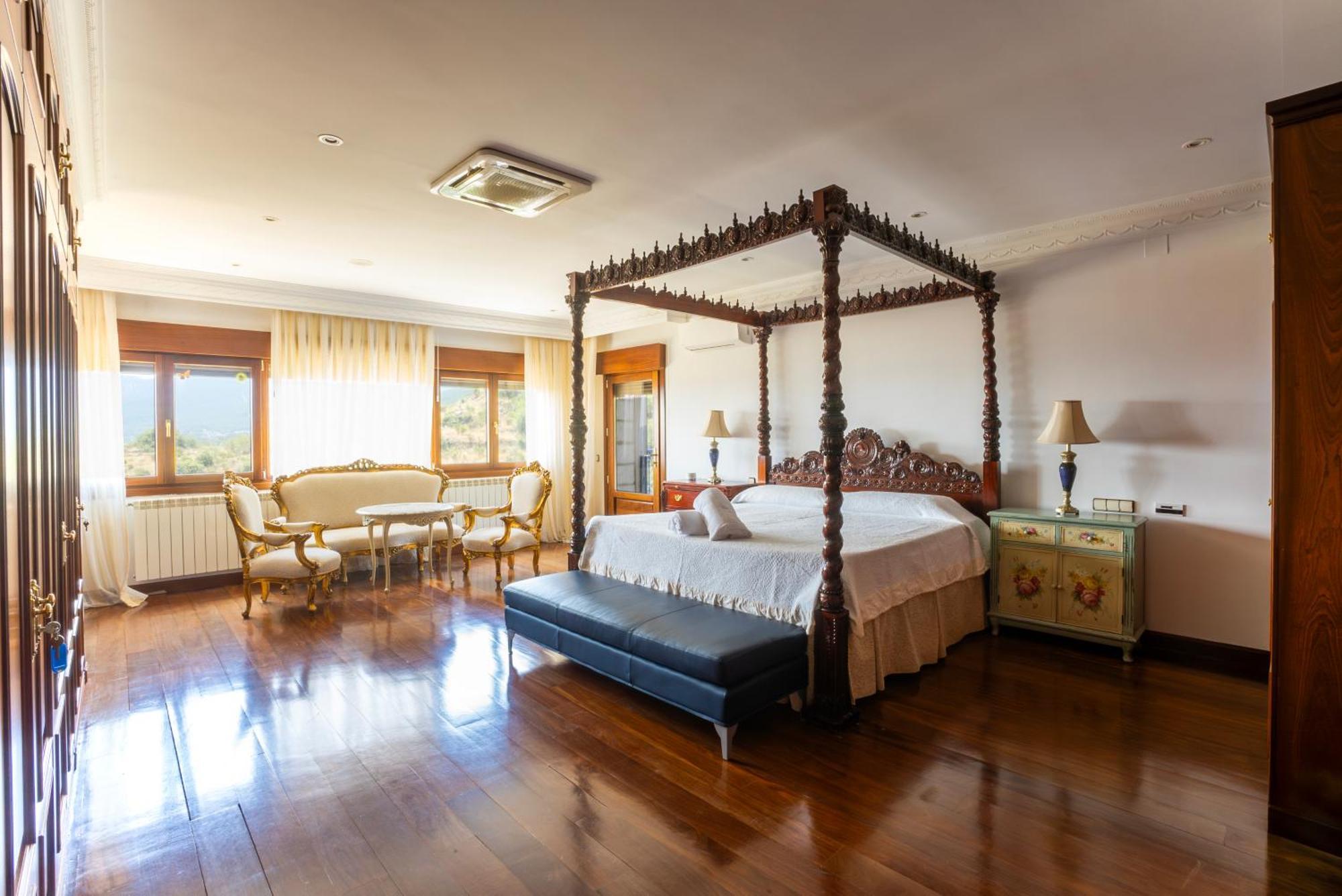 엘 티엠블로 Mansion Con Jacuzzi A 40 Grados, Gran Piscina Y Padel 빌라 외부 사진
