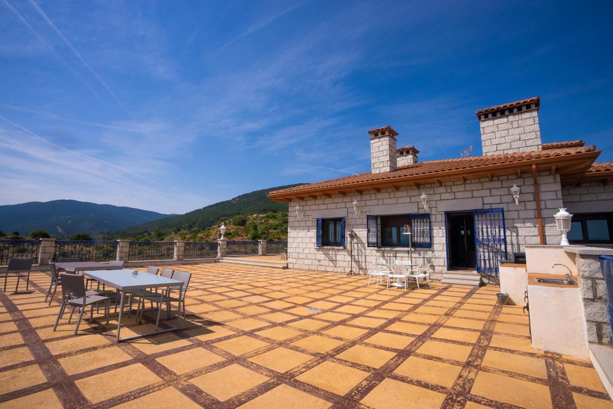 엘 티엠블로 Mansion Con Jacuzzi A 40 Grados, Gran Piscina Y Padel 빌라 외부 사진
